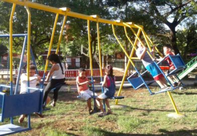 Chinandega: Familias de la comunidad Santa Ana inauguran atractivo parque natural