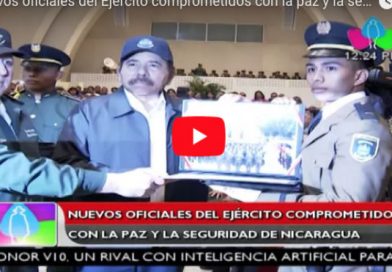 Nuevos oficiales del Ejército comprometidos con la paz y la seguridad de Nicaragua
