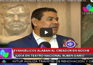Evangélicos alaban al creador en noche Judía en Teatro Nacional Rubén Darío