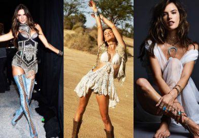 La modelo de Victoria’s Secret Alessandra Ambrosio lució sus curvas en sexys bikinis