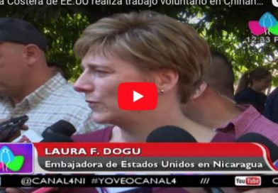 Guardia Costera de EE.UU realiza trabajo voluntario en Chinandega