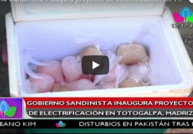 Gobierno Sandinista inaugura proyecto de electrificación en Totogalpa, Madriz