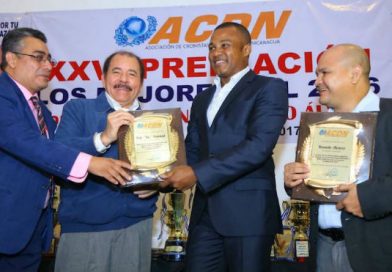 Ceremonia de premiación 2018 de ACDN, es dedicada al Comandante Daniel Ortega Saavedra