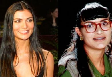 La actriz de Betty la Fea posó como vino al mundo
