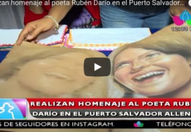 Realizan homenaje al poeta Rubén Darío en el Puerto Salvador Allende