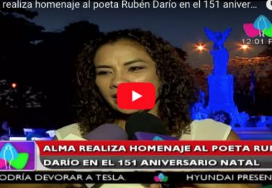 ALMA realiza homenaje al poeta Rubén Darío en el 151 aniversario natal