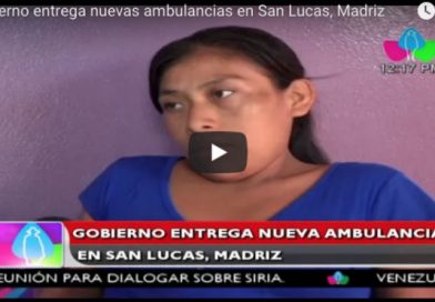 Gobierno entrega nueva ambulancia en San Lucas, Madriz