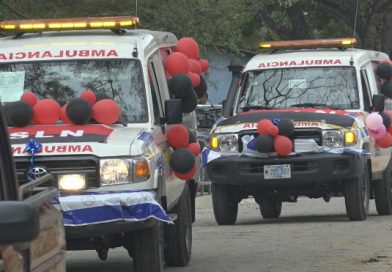 Gobierno Sandinista entrega dos nuevas ambulancias para el departamento de Nueva Segovia