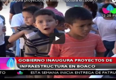 Gobierno inaugura proyectos de infraestructura en Boaco