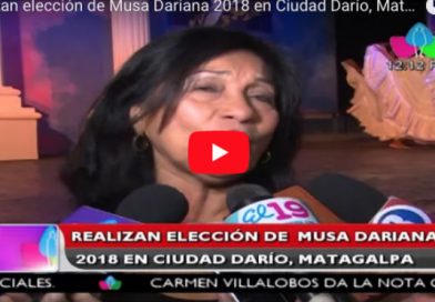 Realizan elección de Musa Dariana 2018 en Ciudad Darío, Matagalpa