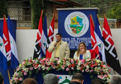 Realizan toma de posesión e instalación de nuevo gobierno municipal en Jinotega
