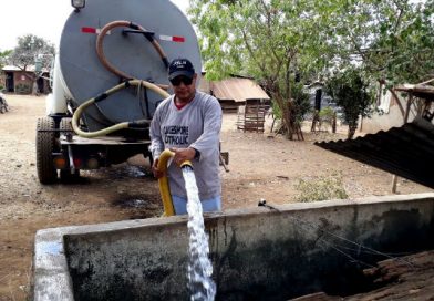 Gobierno Sandinista abastece de agua a comunidades del municipio de Larreynaga