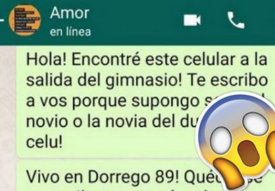 Encontró el celular de una chica y le habló al novio para devolverlo. Antes de regresarlo el novio le pide un favor