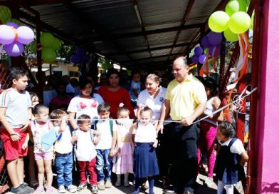 Buen Gobierno inaugura tercera etapa de CDI "Arco Iris" en Malpaisillo