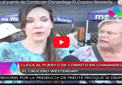 Llega al puerto de Corinto en Chinandega El Crucero Westerdam