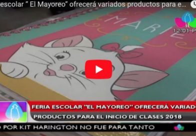 Feria escolar “ El Mayoreo“ ofrecerá variados productos para el inicio de año de clases 2018