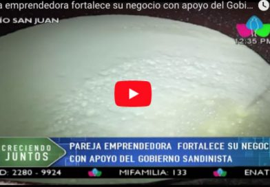 Pareja emprendedora fortalece su negocio con apoyo del Gobierno Sandinista
