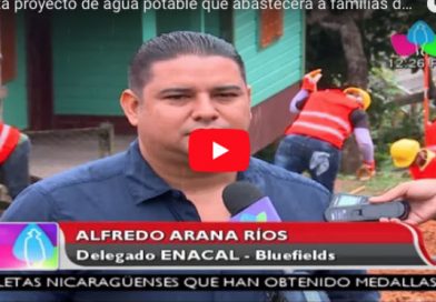 Avanza proyecto de agua potable que abastecerá a familias de Bluefields, R.A.C.S