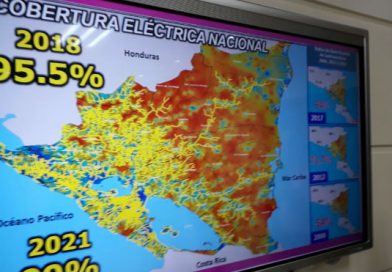 Nicaragua inicia año nuevo con 94% de cobertura energética