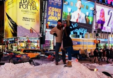 Cómo vive Nueva York la "Era del Hielo" momentánea que generó el ciclón bomba
