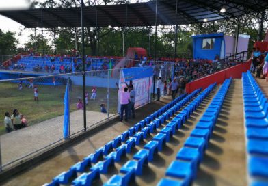 Alcaldía chinandegana inaugura II etapa del Estadio Infantil Municipal