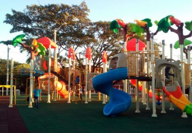 Familias de Juigalpa inauguran tercera etapa del Parque de la Niñez Feliz
