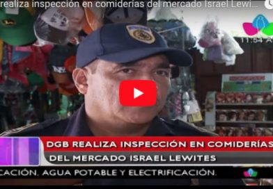 DGB realiza inspección en comiderías del mercado Israel Lewites