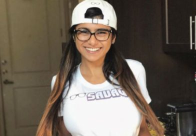 Mia Khalifa reta a Instagram, con fotografía como Dios la trajo al mundo