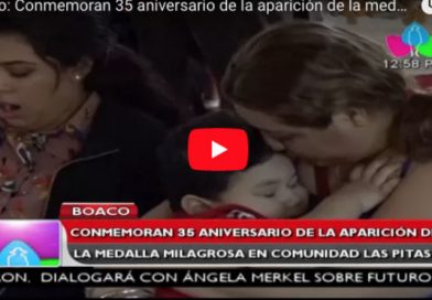 Boaco: Conmemoran 35 aniversario de la aparición de la medalla milagrosa en comunidad Las Pistas