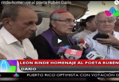 León rinde homenaje al poeta Rubén Darío