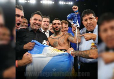 Maradona felicita a Matthysse por su coronación en el Boxeo Mundial