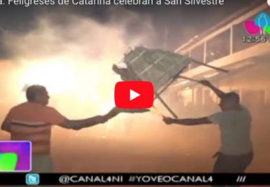 Masaya: Feligreses de Catarina celebran a San Silvestre