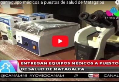 Entregan equipo médicos a puestos de salud de Matagalpa