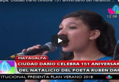 Matagalpa: Ciudad Darío celebra 151 aniversario del natalicio del poeta Rubén Darío