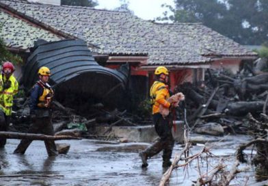 Aludes de lodo causados por fuertes lluvias dejaron al menos 13 muertos en California