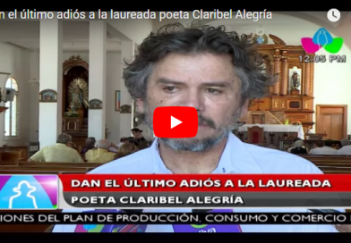 Dan el último adiós a la laureada poeta Claribel Alegría