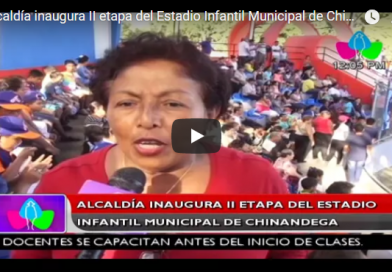 Alcaldía inaugura II etapa del Estadio Infantil Municipal de Chinandega
