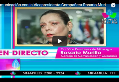 Comunicación con la Vicepresidenta Compañera Rosario Murillo, 30 de Enero 2018