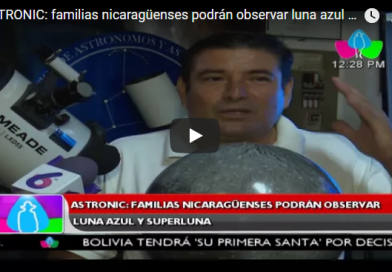 ASTRONIC: familias nicaragüenses podrán observar luna azul y superluna