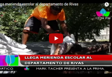 Llega merienda escolar al departamento de Rivas