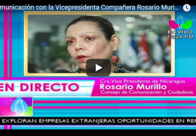 Comunicación con la Vicepresidenta Compañera Rosario Murillo, 31 de Enero 2018