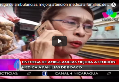 Entrega de ambulancias mejora atención médica a familias de Boaco