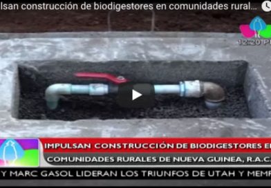 Impulsan construcción de biodigestores en comunidades rurales de Nueva Guinea, R.A.C.S