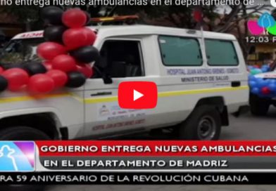 Gobierno entrega nuevas ambulancias en el departamento de Madriz
