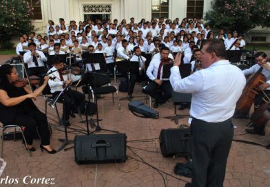 Coros estudiantiles dedican concierto a Rubén Darío en anfiteatro Tomás Borge