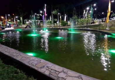 Familias disfrutan en paz y seguridad del nuevo Parque Divina Misericordia