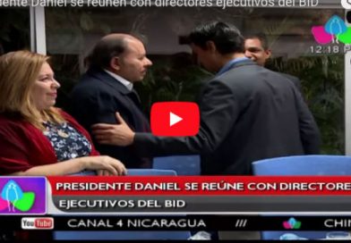 Presidente Daniel se reúnen con directores ejecutivos del BID