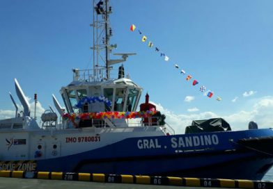 Puerto Corinto estrena moderno remolcador