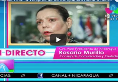 Comunicación con la Vicepresidenta Compañera Rosario Murillo, 11 de Enero 2018