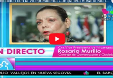 Comunicación con la Vicepresidenta Compañera Rosario Murillo, 18 de Enero 2018